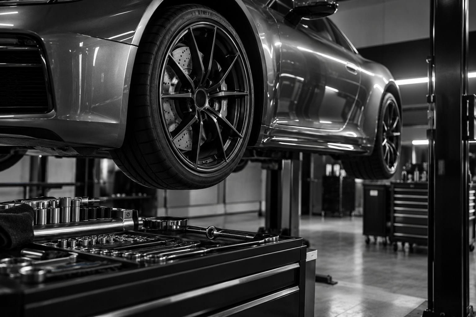 Original automotive workshop concept
